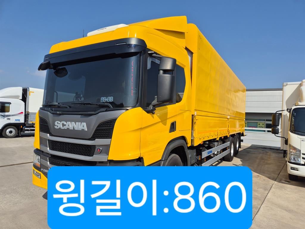 스카니아 P280 9.5톤 윙바디 2020년식 사진 1