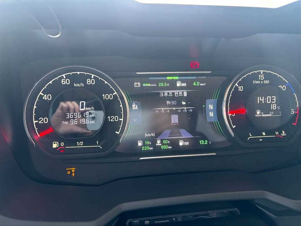 스카니아 P360 16톤 카고 2023년식 촬영 시점 369,619km · 평균 연비 4.0km/l