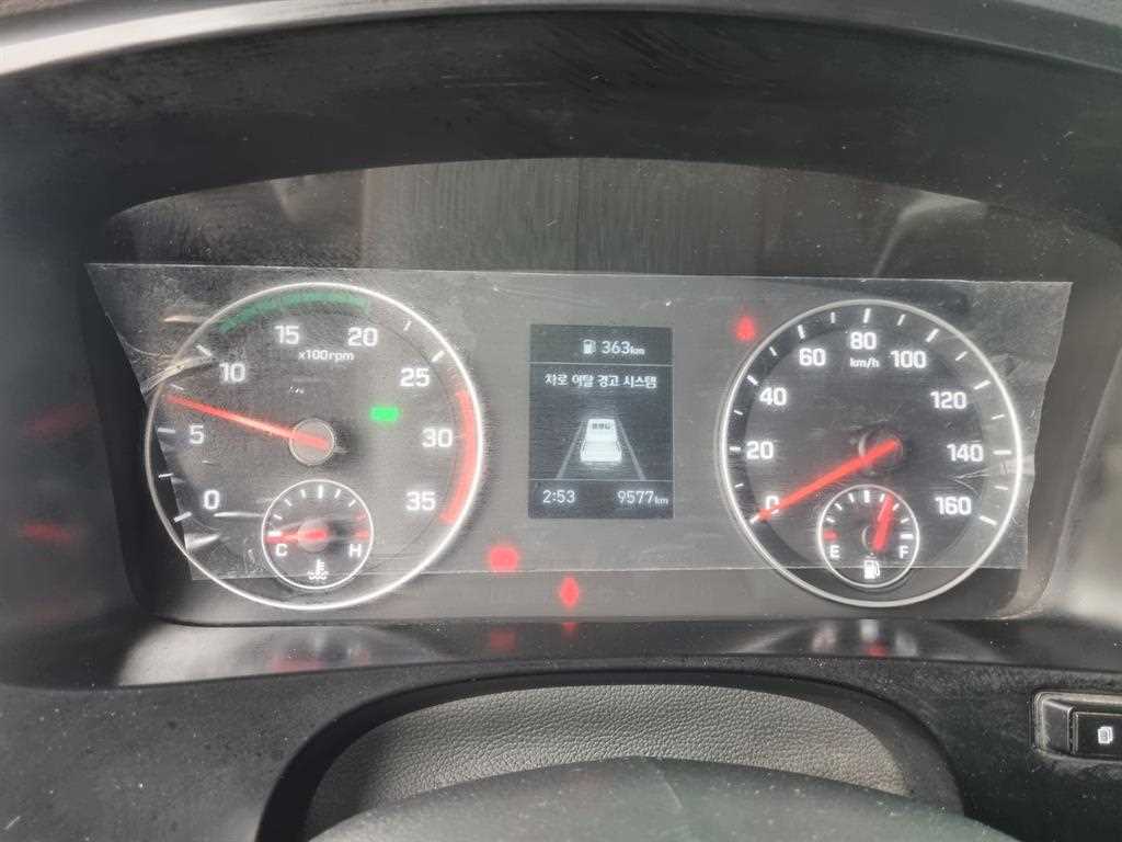 현대 마이티 2.5톤 카고 2023년식 ODO 9,577km / 차로 이탈 경고등
