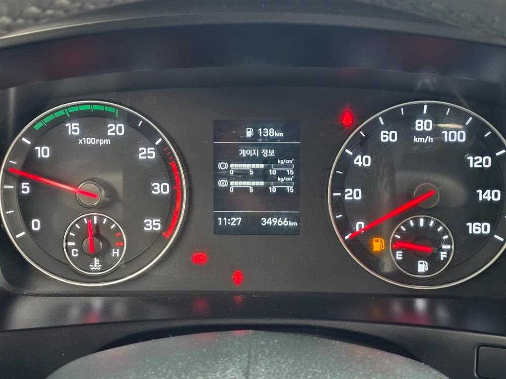 현대 마이티 3.5톤 냉동탑 2024년식 ODO 34,966km