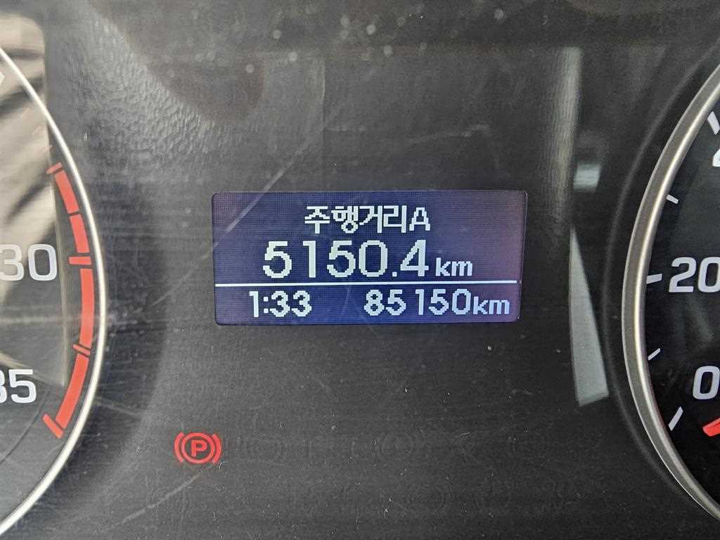 현대 올뉴마이티 3.5톤 윙바디 2018년식 계기판 85,150km와 교체 이력