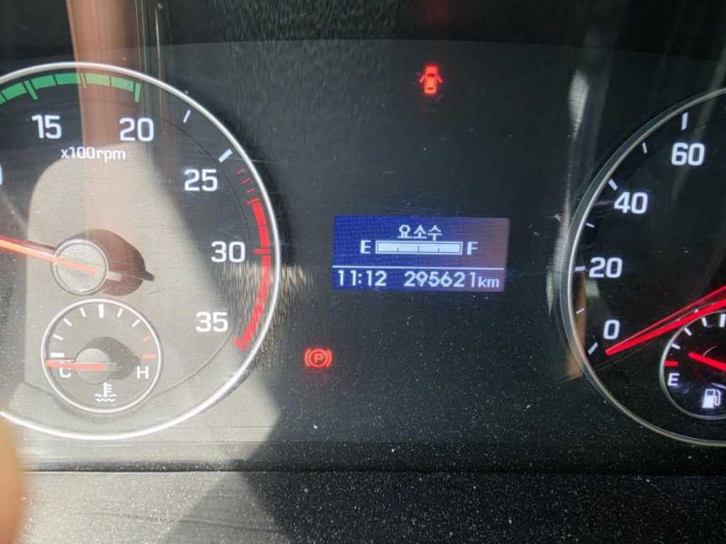 현대 마이티 3.5톤 익스탑 2020년식 클러스터 295,621km