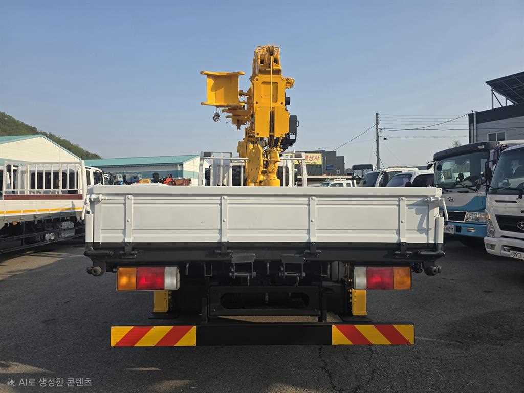 현대 메가트럭 5톤 카고크레인 2014년식 사진 5