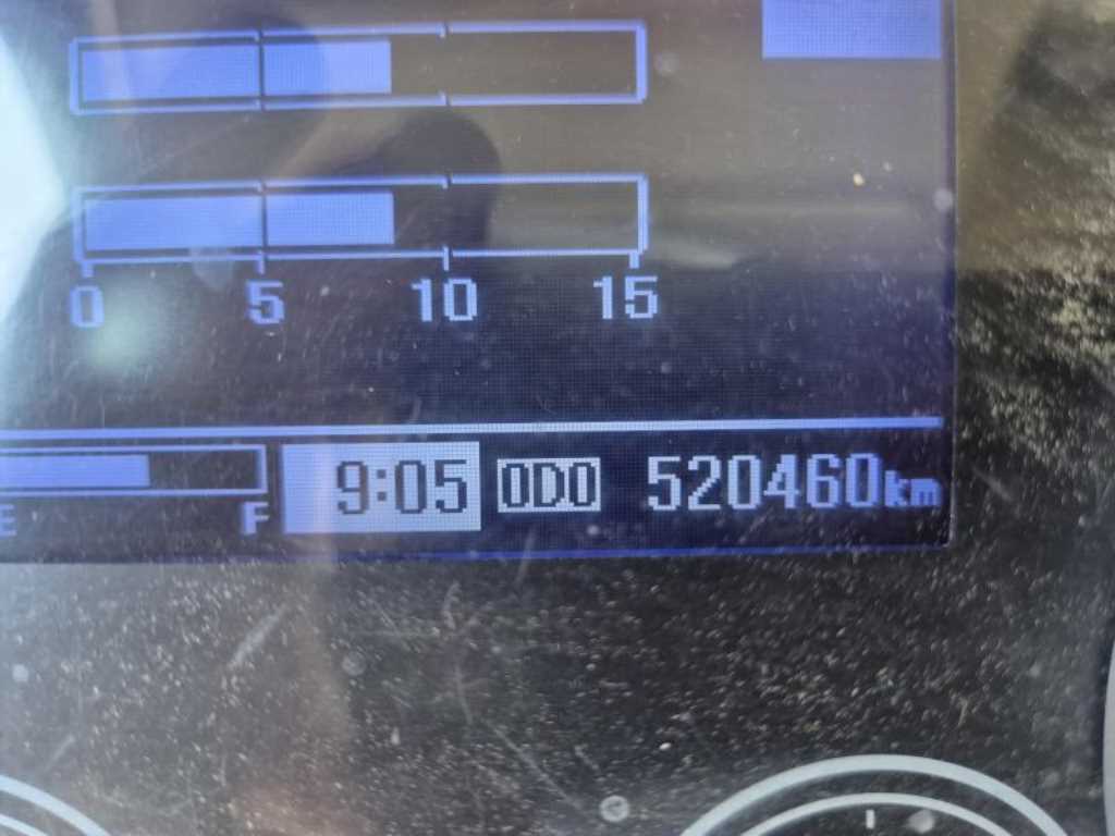 현대 메가트럭 5톤 카고 2019년식 계기판 ODO 520,460km 촬영