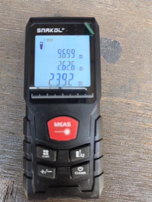 타타대우 노부스 8.5톤 윙바디 2022년식 거리측정기 화면 3개 수치