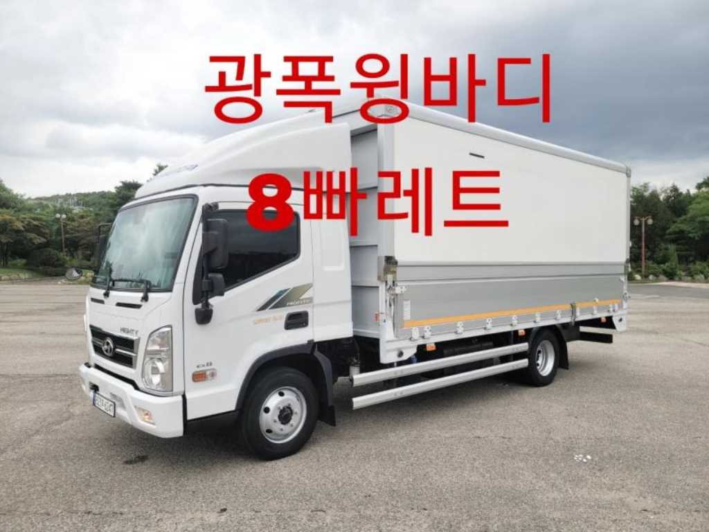 현대 마이티 3.5톤 윙바디 2024년식 사진 1