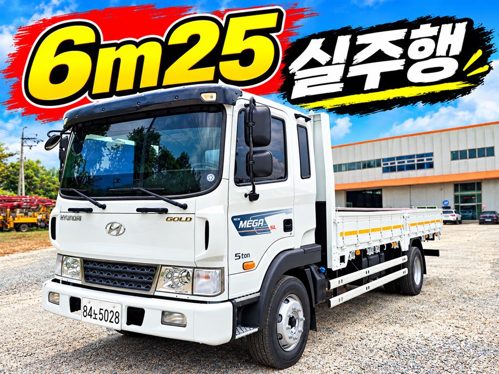현대 메가트럭 4.5톤 카고 2017년식 사진 1